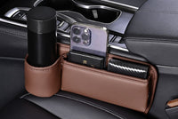 Car Main And Auxiliary Seats Gap Water Cup Holder Multifunctional Storage Box