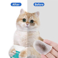 Pet Disposable Cotton Cloth Eye Cleaning Wipes
