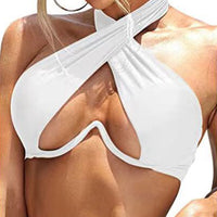 Multi-color Underwire Bikini Top A Multi-wear Small Breasted Female Swimsuit