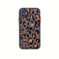 Ins Style Leopard Print New Type Skin Broken Point Personalized Mobile Phone Case