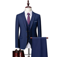 Suit Men's Bridegroom Business Casual Suit Vest
