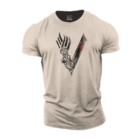 Men's Simple Printing Casual Sports Short Sleeve