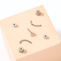 Creative Fashion Stainless Steel U-shaped Nose Nails