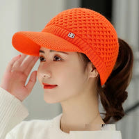 Thickened Warm Knitted Wool Hat In Autumn And Winter