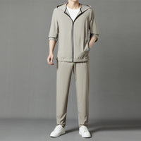 Korean Version Sun-protective Clothing Suit Fashion Loose Casual Hooded Thin
