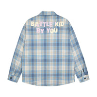 Loose Plaid Long Sleeve Shirt For Men