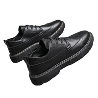 Men's Business Tooling Small Leather Shoes British Bullock Casual