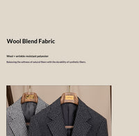 New Wool Suit Jacket Casual Mens