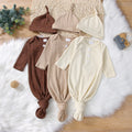 Children's Baby Huakeng Strip Fake  Chest Nightgown