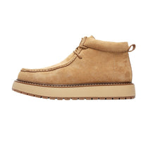Mens Genuine Leather Suede Kangaroo Shoes Suede Martens Boots