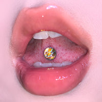 Mermaid Legend Sparkling Tongue Pin