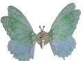 Air outlet decoration-green butterfly-pasted model-1 piece