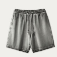 High Street Casual Pants Washed Men's Shorts