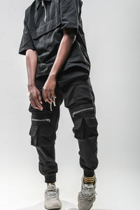 Zipper, leg pants, tooling pocket
