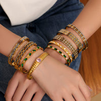 European And American Fashion Fadeless Stainless Steel Jewelry