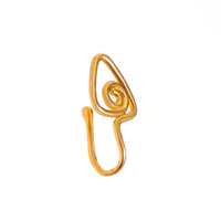 Zircon U-shaped Nose Clip African Personality Free Perforation