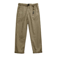 Pure Cotton Retro Workwear Baggy Straight Trousers Men