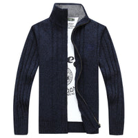 Stand collar sweater