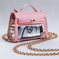 Internet Celebrity Transparent Handbag Cross-body Bag Storage Bag