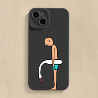 Depressed Original Niche Silicone Phone Case
