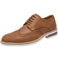 New Spring And Summer Genuine Leather Cow Suede Brogue Formal Business Men's Leather Shoes