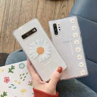 Daisy transparent mobile phone case