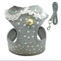 Pet Cute Chest Strap Breathable Tank Top Style Dog