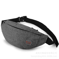 Men's sports waist, outdoor leisure, chest, chest, waterproof, waterproof and wear-resistant women's waist bag, one shoulder, one shoulder and one shoulder span