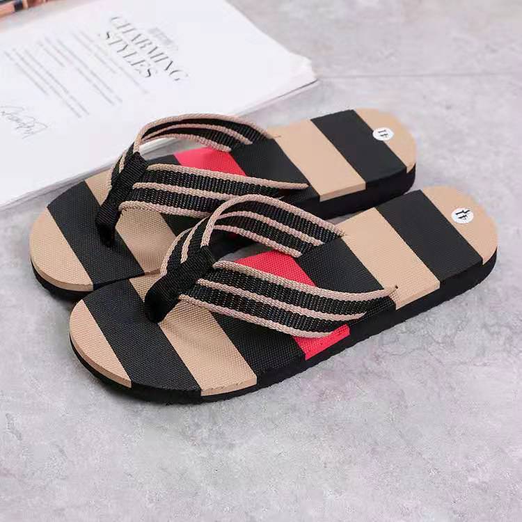 Summer Flip-flops Men's Xiaobei Same Style Leisure Flip-flops Cross-border Beach Shoes Men's Sandals