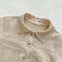 Western Style Summer Boy Short Sleeve Rompers