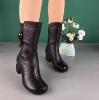 New Fallwinter Velvet-lined Fashion Boots