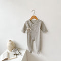 Children's Men's And Women's Striped Long-sleeve Jumpsuit