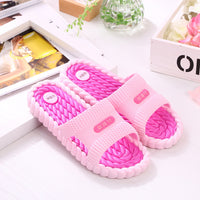 Non-slip massage PVC plastic slippers