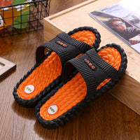 Non-slip massage PVC plastic slippers