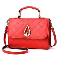 new Korean fashion handbag shoulder bag bag lady square lattice Pu package on behalf of a tide