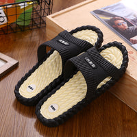 Non-slip massage PVC plastic slippers