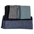 Autumn And Winter Cotton And Linen Yarn-dyed Scarf Men