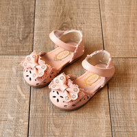 new summer Child Girls half Bow Shoes Sandals Princess 1-3 Baby Toddler shoes' shoes