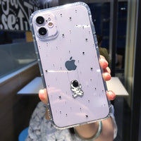 Cartoon creative astronaut phone case
