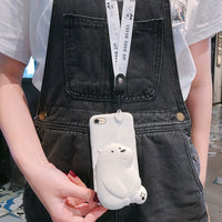 Compatible with Apple, Cute Cartoon Panda For IPhone11Promax Mobile Phone Case
