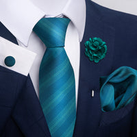 Men's Tie Suit Pocket Square Combo 8
