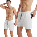 Full Elastic Force Loose Sports And Leisure Solid Color Shorts