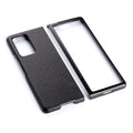 Folding screen two-color cow pattern phone case