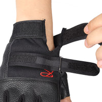 Outdoor sports black mittens