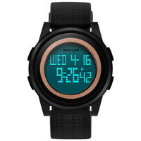 LED luminous waterproof men's electronic watch