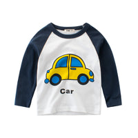 Korean children's wear autumn new boys' long sleeve T-shirt