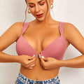 Adjustable Plus-size Womens Front-closure Bra