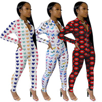hot spring and summer  casual printed jumpsuit for women