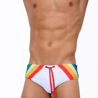 UXH Rainbow Sports Swim Briefs