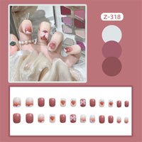 Wearing The Finished Nail Patch